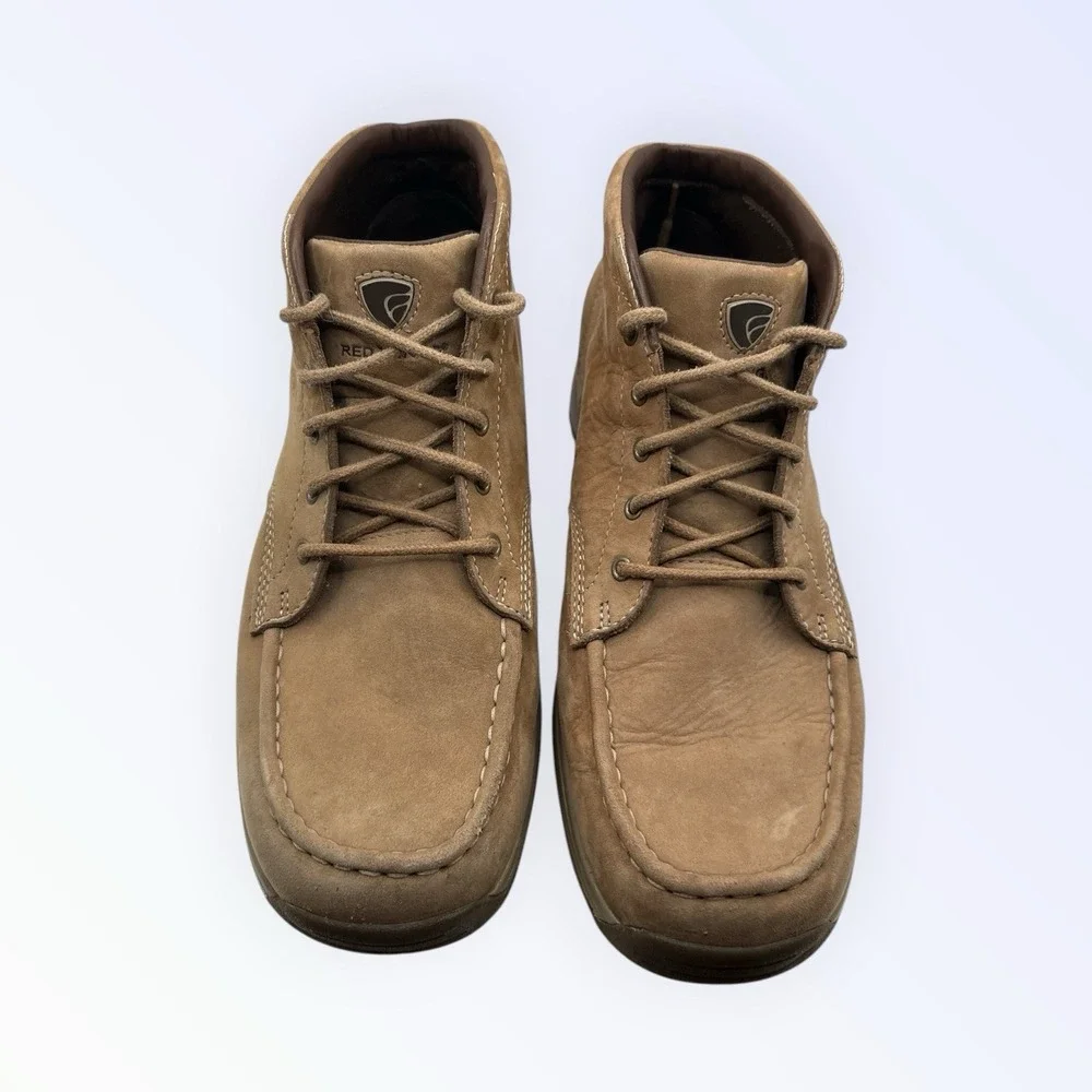 Red Wings 4004 Leather Lace Up Chukka Boots Men Size‎ 10.5D Tan
